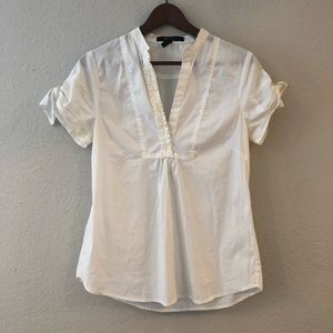 BCBG White Blouse